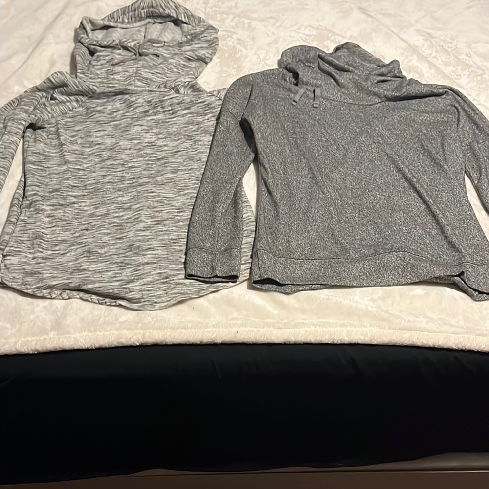 Gray Hooded Sweatshirts set